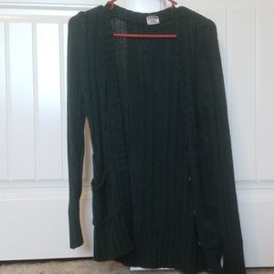 XS Forest Green Long Sleeve Sweater